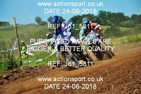 Photo: J61_5811 ActionSport Photography 24/06/2018 AMCA Hereford MXC - Bromyard Moto Park  _6_MX2Seniors #41