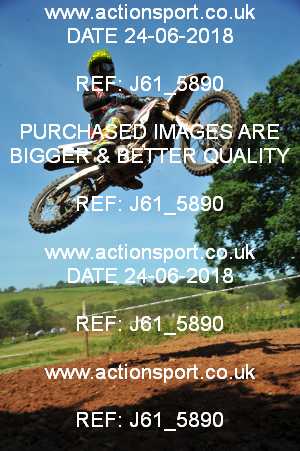 Photo: J61_5890 ActionSport Photography 24/06/2018 AMCA Hereford MXC - Bromyard Moto Park  _6_MX2Seniors : Unidentified