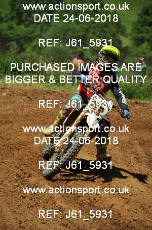 Photo: J61_5931 ActionSport Photography 24/06/2018 AMCA Hereford MXC - Bromyard Moto Park  _6_MX2Seniors : Unidentified