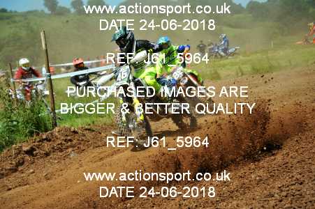 Photo: J61_5964 ActionSport Photography 24/06/2018 AMCA Hereford MXC - Bromyard Moto Park  _7_MX2Juniors #46