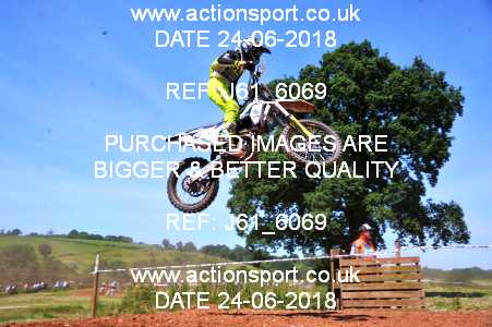 Photo: J61_6069 ActionSport Photography 24/06/2018 AMCA Hereford MXC - Bromyard Moto Park  _7_MX2Juniors #46