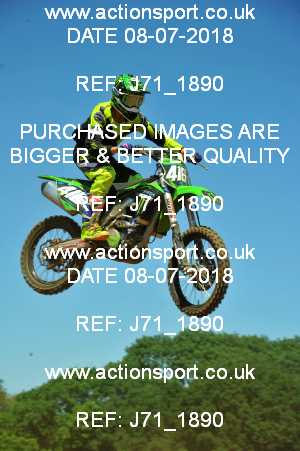 Photo: J71_1890 ActionSport Photography 08/07/2018 AMCA Stroud and District MC [BWMA Ladies Championship] - Wroxton  _5_MX2Seniors #416