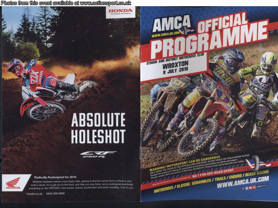 Event programme page