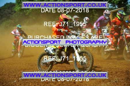 Photo: J71_1955 ActionSport Photography 08/07/2018 AMCA Stroud and District MC [BWMA Ladies Championship] - Wroxton  _6_MX2Juniors #4