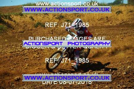 Photo: J71_1985 ActionSport Photography 08/07/2018 AMCA Stroud and District MC [BWMA Ladies Championship] - Wroxton  _6_MX2Juniors #4