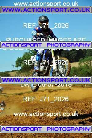 Photo: J71_2026 ActionSport Photography 08/07/2018 AMCA Stroud and District MC [BWMA Ladies Championship] - Wroxton  _6_MX2Juniors #4