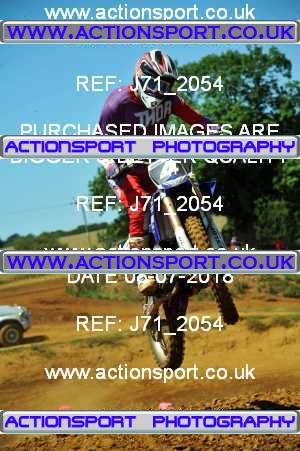 Photo: J71_2054 ActionSport Photography 08/07/2018 AMCA Stroud and District MC [BWMA Ladies Championship] - Wroxton  _6_MX2Juniors #4