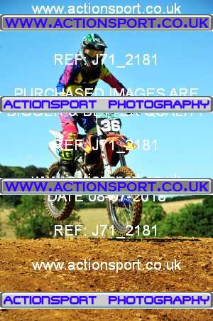Photo: J71_2181 ActionSport Photography 08/07/2018 AMCA Stroud and District MC [BWMA Ladies Championship] - Wroxton  _6_MX2Juniors #36