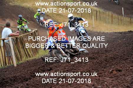 Photo: J71_3413 ActionSport Photography 21/07/2018 MCF South Somerset MX - Whiteway Barton _3_Rookies #41