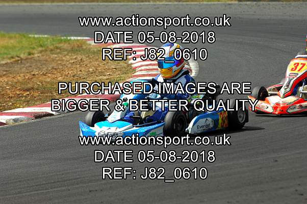 Photo: J82_0610 ActionSport Photography 05/08/2018 Rissington Kart Club  _2_Cadets #33