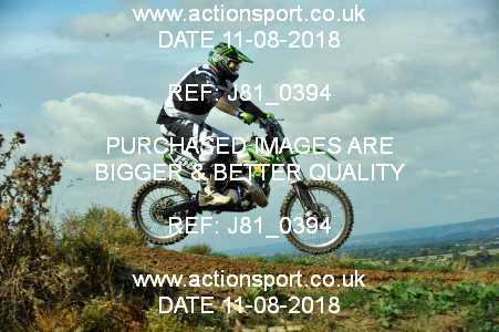 Photo: J81_0394 ActionSport Photography 11/08/2018 AMCA Cheltenham Spa SC - Brookthorpe  _2_MX1Juniors #158