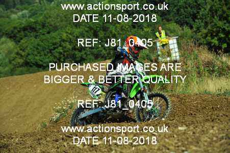Photo: J81_0405 ActionSport Photography 11/08/2018 AMCA Cheltenham Spa SC - Brookthorpe  _3_MX2JuniorsUnder18_Inters #117