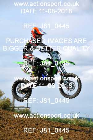 Photo: J81_0445 ActionSport Photography 11/08/2018 AMCA Cheltenham Spa SC - Brookthorpe  _3_MX2JuniorsUnder18_Inters #117