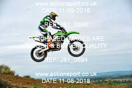 Photo: J81_0694 ActionSport Photography 11/08/2018 AMCA Cheltenham Spa SC - Brookthorpe  _5_MX2Seniors #8