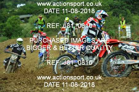 Photo: J81_0816 ActionSport Photography 11/08/2018 AMCA Cheltenham Spa SC - Brookthorpe  _6_MX2Juniors #879