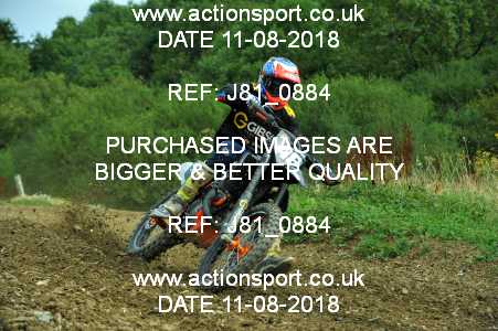 Photo: J81_0884 ActionSport Photography 11/08/2018 AMCA Cheltenham Spa SC - Brookthorpe  _6_MX2Juniors #48