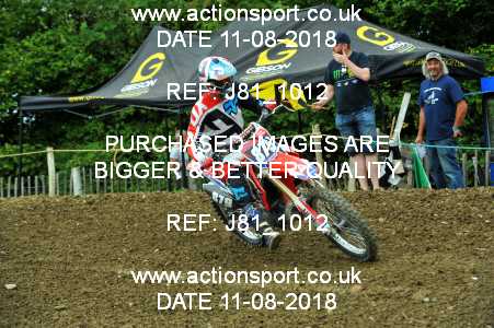 Photo: J81_1012 ActionSport Photography 11/08/2018 AMCA Cheltenham Spa SC - Brookthorpe  _6_MX2Juniors #879