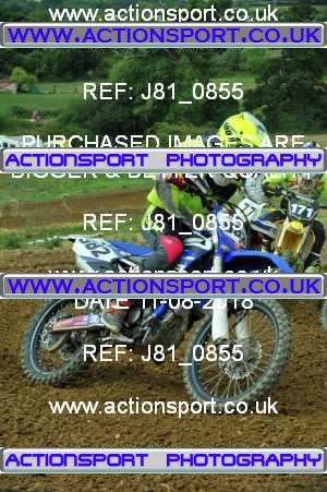 Photo: J81_0855 ActionSport Photography 11/08/2018 AMCA Cheltenham Spa SC - Brookthorpe  _6_MX2Juniors #982
