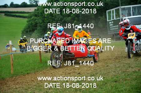 Photo: J81_1440 ActionSport Photography 18/08/2018 Somerset Scramble Club - Cotley  _1_Sidecars #113