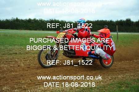 Photo: J81_1522 ActionSport Photography 18/08/2018 Somerset Scramble Club - Cotley  _1_Sidecars #113