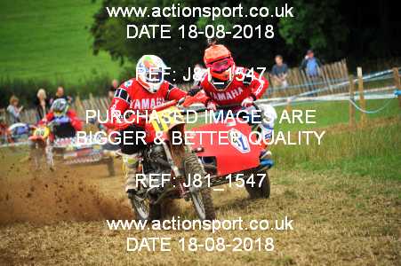 Photo: J81_1547 ActionSport Photography 18/08/2018 Somerset Scramble Club - Cotley  _1_Sidecars #113